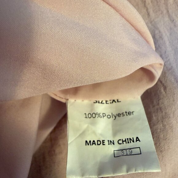 Pink Off The Shoulder Dress - Picture 3 of 4